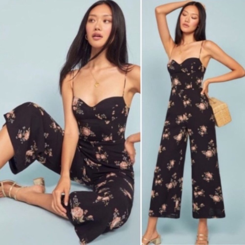 REFORMATION floral Jumpsuit